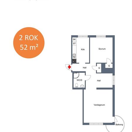 Majorsgatan 22 B - Foto 4