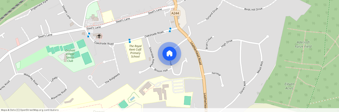 Broom Hall, Oxshott, Leatherhead, Surrey, KT22