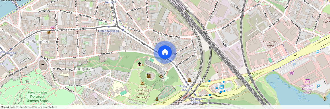 ul. Bolesława Limanowskiego, Stare Podgórze, Podgórze, Kraków, małopolskie