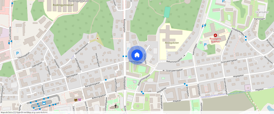 Fågelsången, Norrtälje, Stockholm, Floragatan 5B