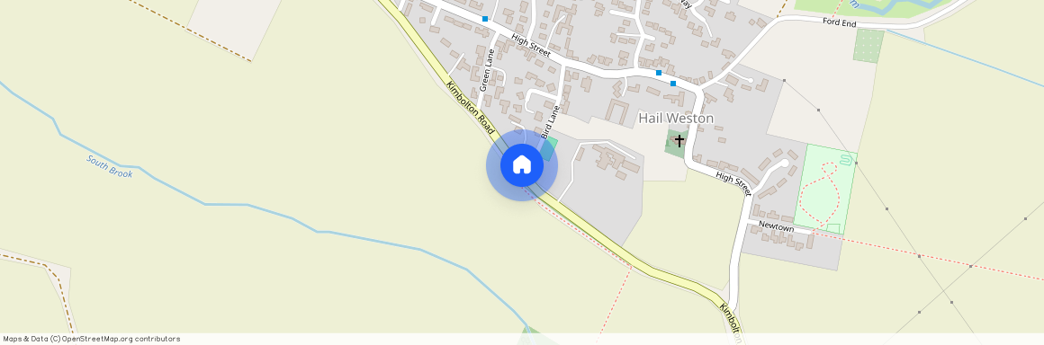 Kimbolton Road, Hail Weston