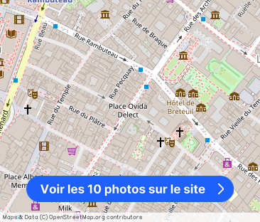 Mieszkanie na wynajem - 60 m² - 2 pokoje Paris Île-De-France - Photo 1