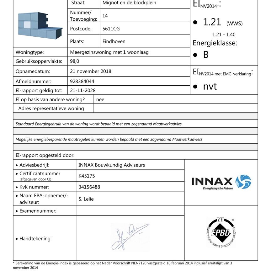 Mignot en De Blockplein 14, 5611CG Eindhoven - Photo 1