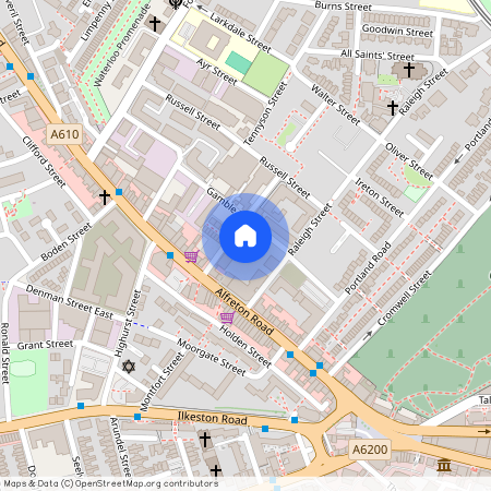 Raleigh Square, Raleigh Square NG7