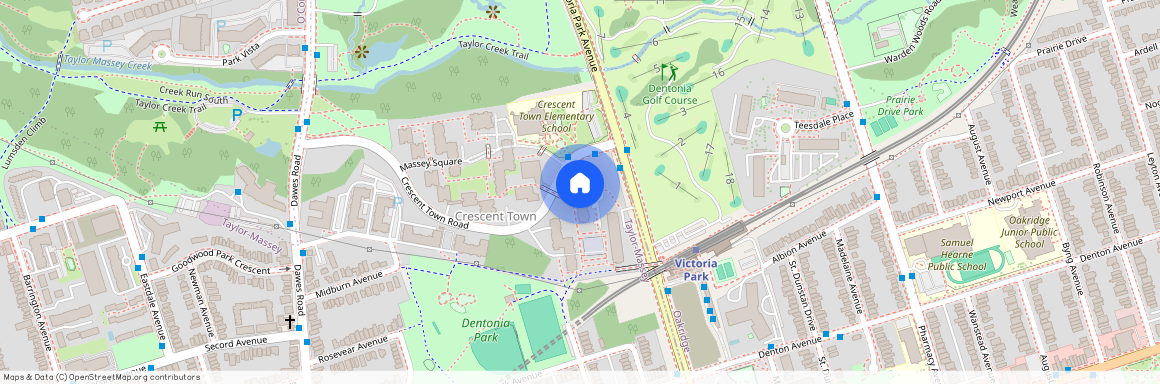Crescent Place, Toronto, ON M4C 5L8
