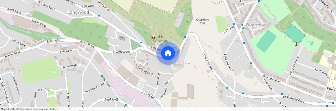 Thornhill Road, Longwood, Huddersfield, Kirklees, HD3