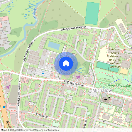 ul. Królowej Jadwigi, Michałów, Radom, mazowieckie