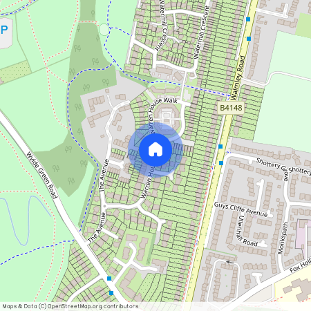 Warren House Walk, Sutton Coldfield, West Midlands, B76