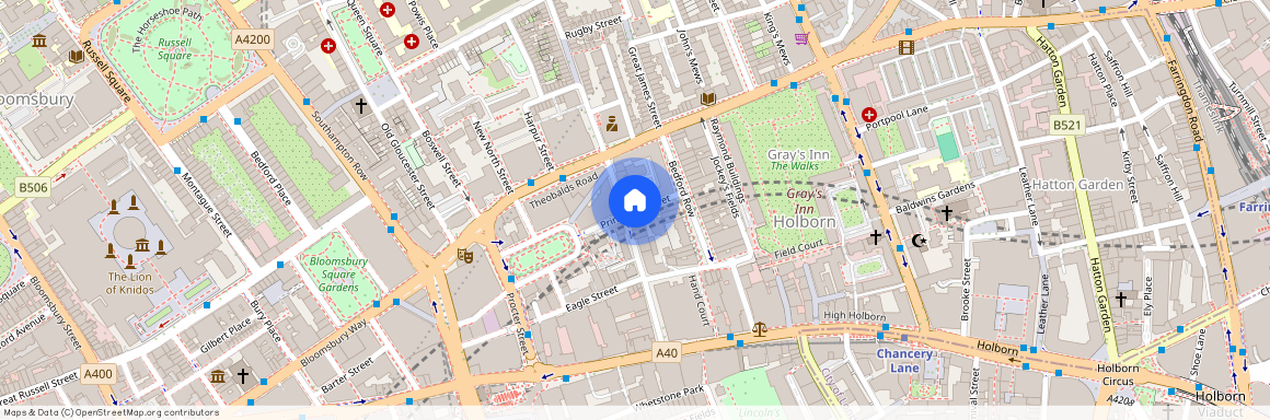 Princeton Street, Bloomsbury, London, WC1R