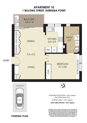 10/1 Billong Street Kurraba Point - Photo 3