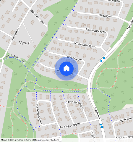 Slalomvägen, Bankeryd