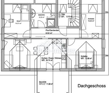 Exklusive Neubau 4-Zimmer Dachgeschosswohnung mit Balkon - Photo 2