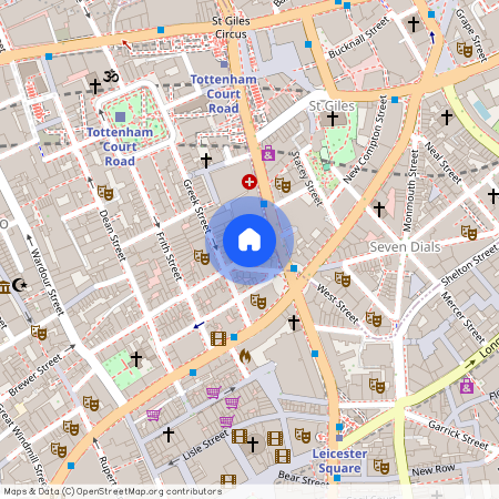 10A Old Compton Street LONDON W1D 4TG