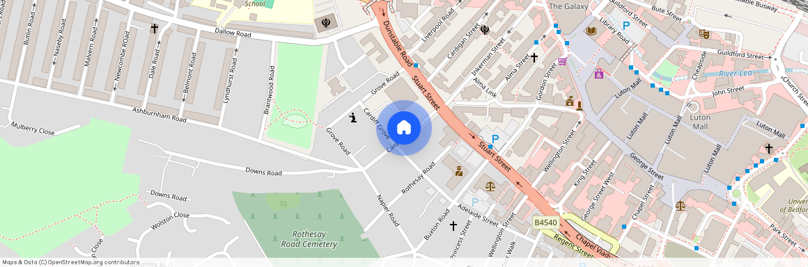 Cardiff Road, Luton, Bedfordshire, LU1 1BH