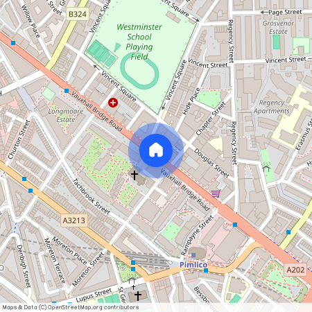 Vauxhall Bridge Road, SW1V, Pimlico
