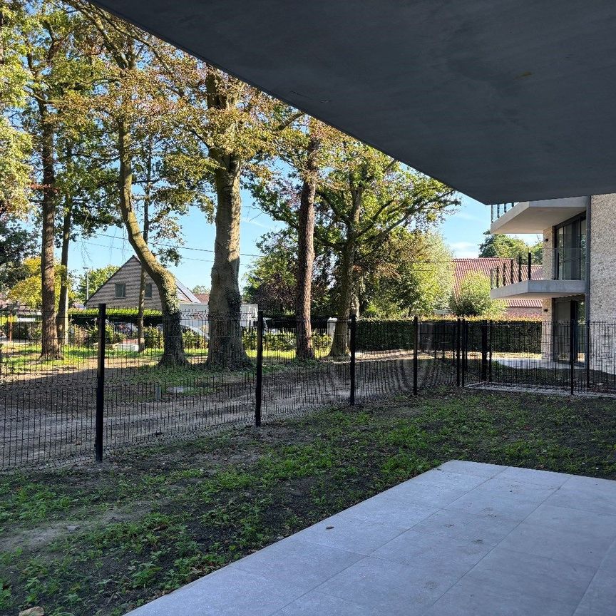 Nieuwbouw appartement op het gelijkvloers met twee slaapkamers en tuin in Oostakker - Foto 1