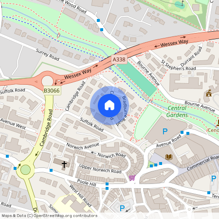 Crescent Road, Bournemouth