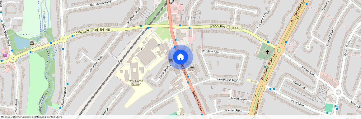 Springfield Court, Stratford Road, Hall Green, BIRMINGHAM, West Midlands, B28