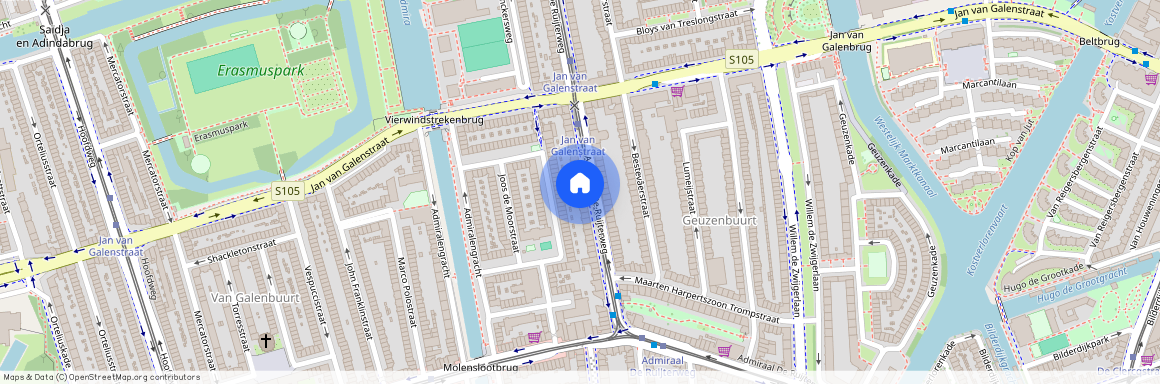 Admiraal De Ruijterweg, 133, Noord-Holland, Amsterdam, 1056 EX