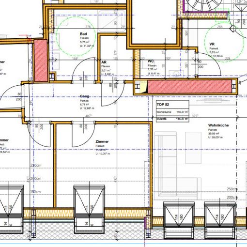 ++FonteFlats++ Fantastischer 4-Zimmer Dachgeschoss-ERSTBEZUG mit großartiger Dachterrasse - Foto 1