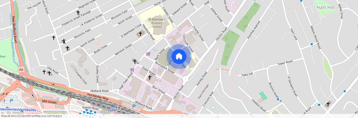 York Street, Luton, Bedfordshire, LU2