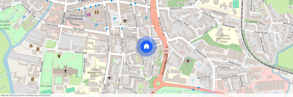 Prospect Place, St Ann Street, Salisbury