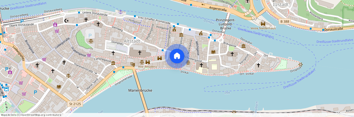 Klaftergasse, 94032, Klaftergasse    Passau