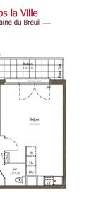 location Appartement T2 DE 43.53m² À COMBS LA VILLE - Photo 3