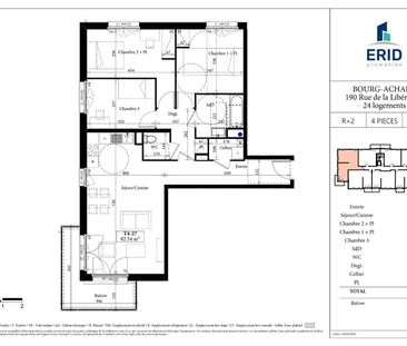 Location Appartement 4 pièces 82m² BOURG ACHARD 27310 - Photo 2