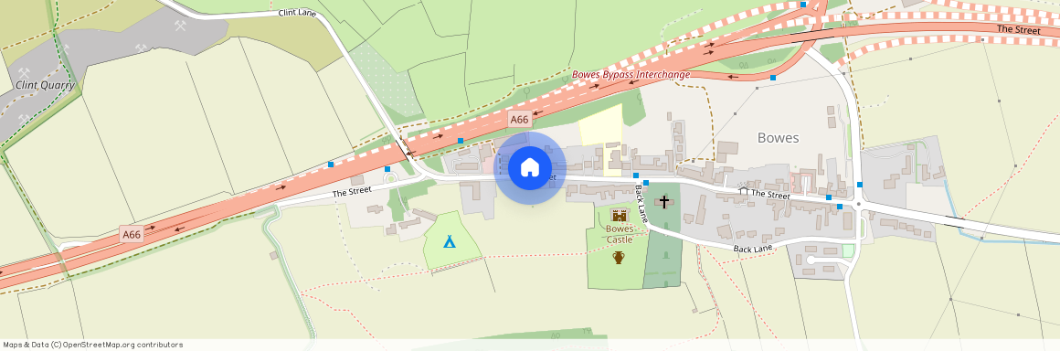 Castle Terrace, Bowes, Barnard Castle