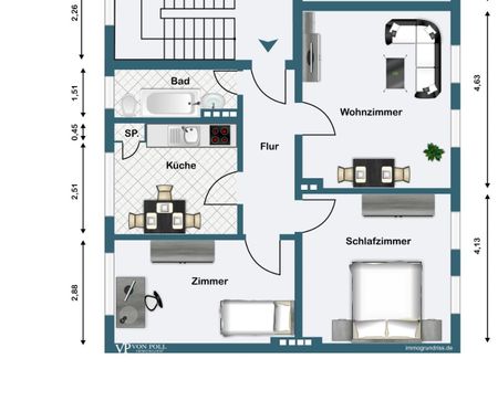 Helle City-Wohnung mit EBK - Photo 3