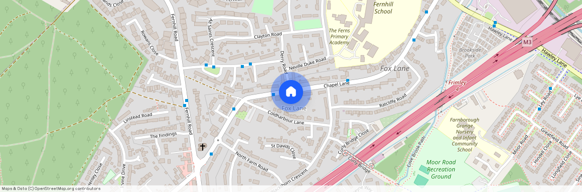 Chapel Lane, Farnborough, Hampshire, GU14