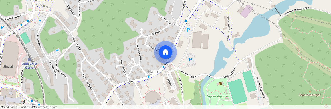 Hallavägen, Uddevalla