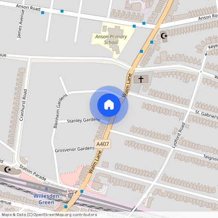 Walm Lane, Nw", Willesden Green, NW2