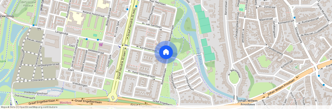 Boeimeer, 4819 BG, Boeimeerlaan, Breda