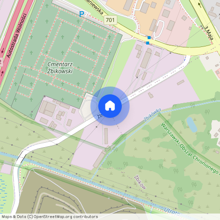 Żbikowska, Pruszkowski, Pruszków, Żbików