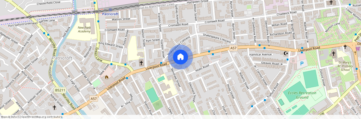 Liverpool Road, Eccles, Manchester, Greater Manchester, M30