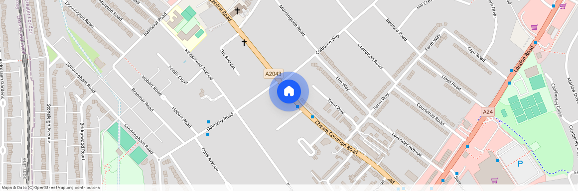 KT4 8SY, Worcester Park