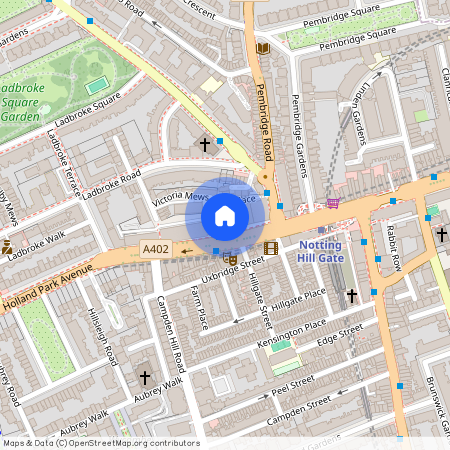 Notting Hill Gate, Notting Hill, London, W11