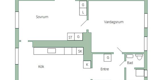 Magasinsgatan 12, VARBERG - Photo 3