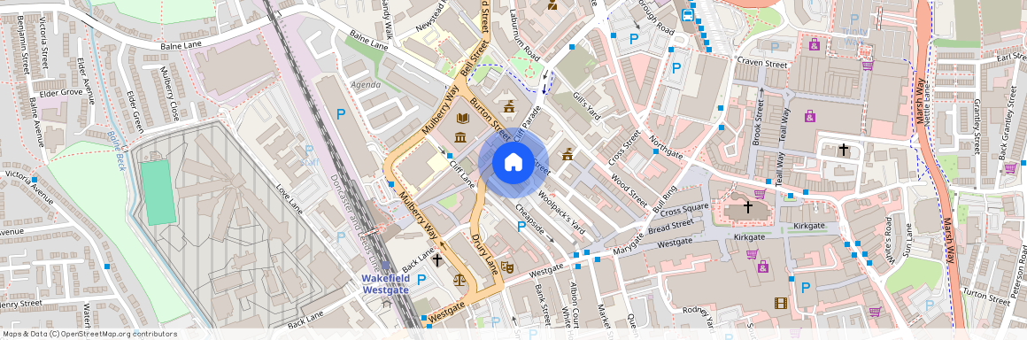 Cheapside, Wakefield, West Yorkshire, WF1