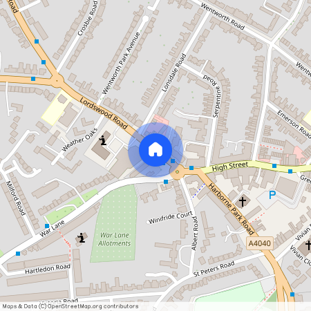 Lordswood Road, Harborne, Birmingham, B17