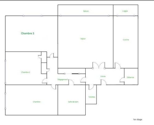 Nouvelle colocation meublée - Michelet - Photo 1