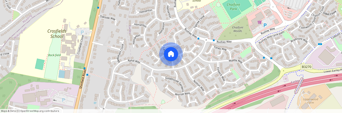 Catcliffe Way, Lower Earley, Reading, RG6