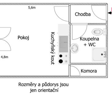 Pronájem bytu 1+kk a garsoniéry 36 m² - Photo 1