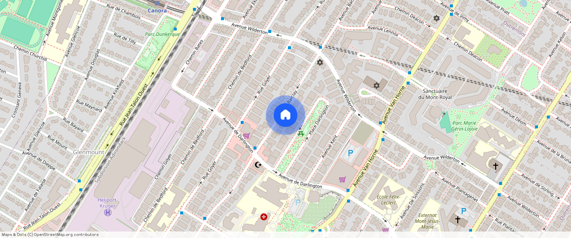 ** Avenue Barclay, Côte-des-Neiges-Notre-Dame-de-Grâce, Côte-des-Neiges-Notre-Dame-de-Grâce, Ile de Montréal, H3S 1J6