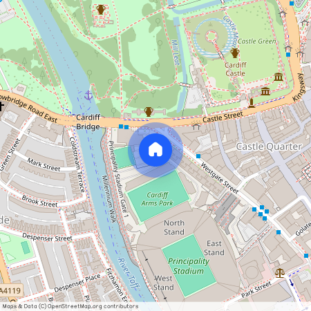 Dunraven House, Westgate Street, Cardiff