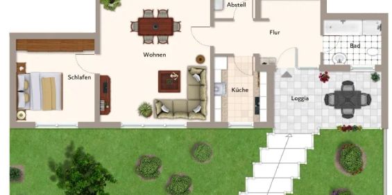 Wohnung in ruhiger Waldrandnähe! - Foto 3