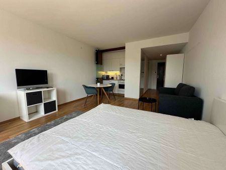 Studio meublé en attique avec balcon au centre ville - Photo 4