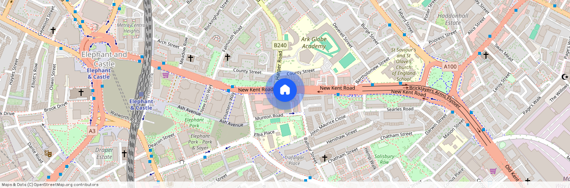 140 New Kent Road, Elephant & Castle, London, SE1 6GE